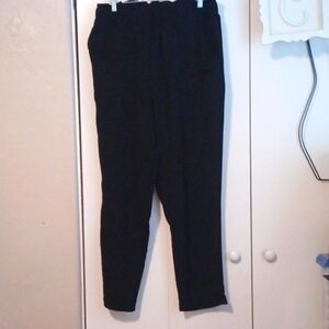 SO, Womens Black Wide Elastic Waistband with belt loops SZ XXL